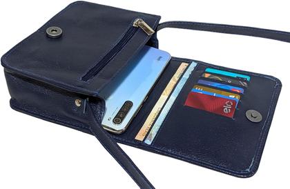 Imagem de Bolsa Feminina Em Couro Legitimo Transversal Alça Ajustável Pequena Clássica Prática