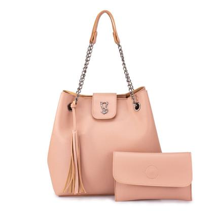 Imagem de Bolsa feminina Grande de Ombro 2 Peças