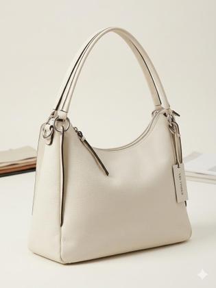 Imagem de Bolsa feminina hobo off white V&v Finder