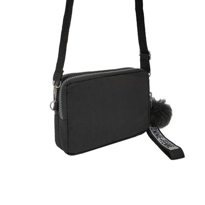 Imagem de Bolsa Feminina Leve Transversal Ombro Mão Casual Carteira Compacta Porta Celular Pequena Multi Bolsos