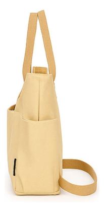 Imagem de Bolsa Feminina Linho Transversal Tote Faculdade Grande