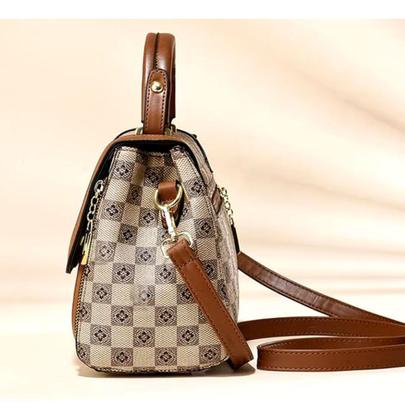 Imagem de Bolsa Feminina Luxuosa Pequena Transversal Reforçada Linda