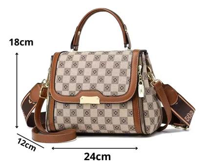 Imagem de Bolsa Feminina Luxuosa Pequena Transversal Reforçada Linda