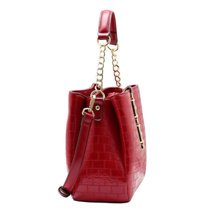 Imagem de Bolsa Feminina Mão Trabalho Matelassê Elegance Chenson
