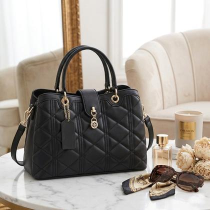 Imagem de Bolsa Feminina Mão Transversal Matelassê Ajustável Chenson