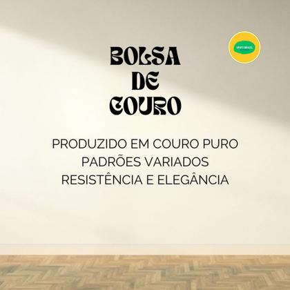 Imagem de Bolsa Feminina MARGARIDA  Couro Legítimo  Fashion Leve "Elegância e Estilo que Você Merece"