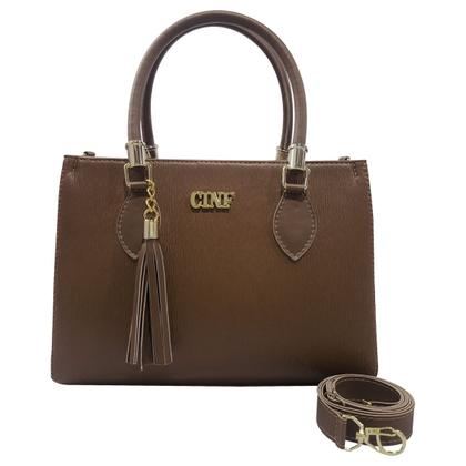 Imagem de Bolsa Feminina Média de Ombro + Carteira Kit Com 2 Peças