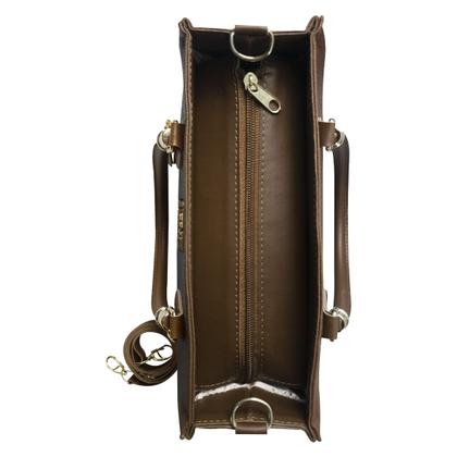 Imagem de Bolsa Feminina Média de Ombro + Carteira Kit Com 2 Peças