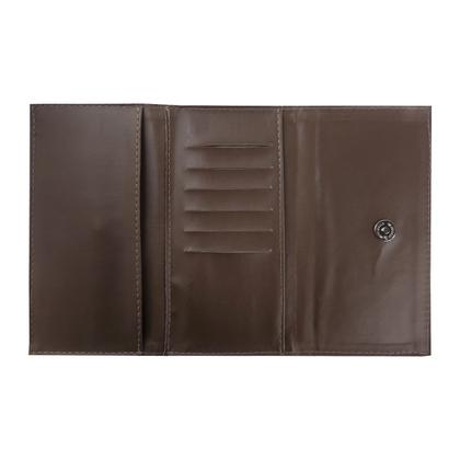 Imagem de Bolsa Feminina Média de Ombro + Carteira Kit Com 2 Peças