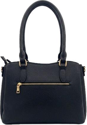 Imagem de Bolsa Feminina Média Elegante 3 Divisórias com Zíper e Alça Transversal