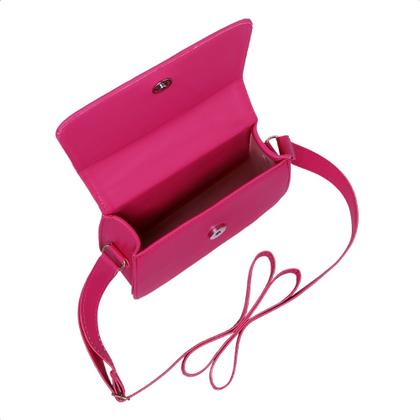 Imagem de Bolsa Feminina Menina Infantil Boiadeira Básica Pink