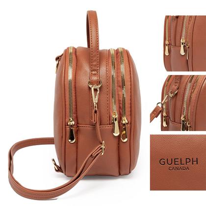 Imagem de Bolsa Feminina Mini Mochila Guelph Moderna Estilosa