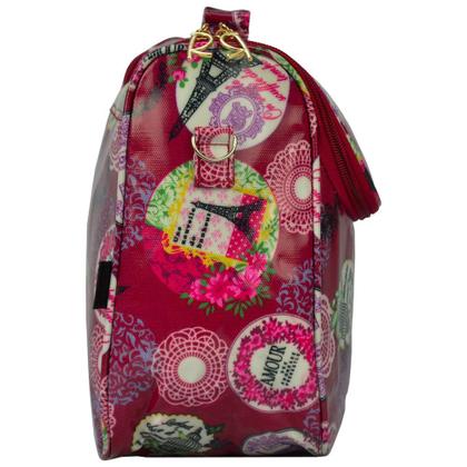 Imagem de Bolsa Feminina Necessaire Térmica Paris Vinho CBRN16990