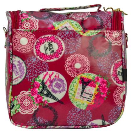 Imagem de Bolsa Feminina Necessaire Térmica Paris Vinho CBRN16990