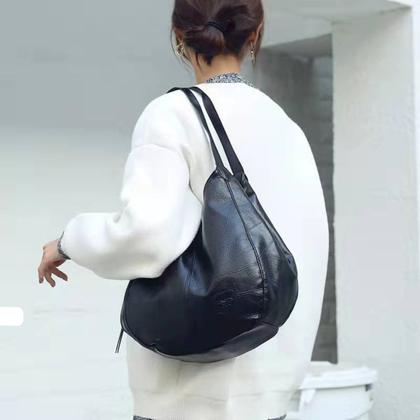 Imagem de Bolsa Feminina Ombro Couro Viagem Trabalho Passeio Linda