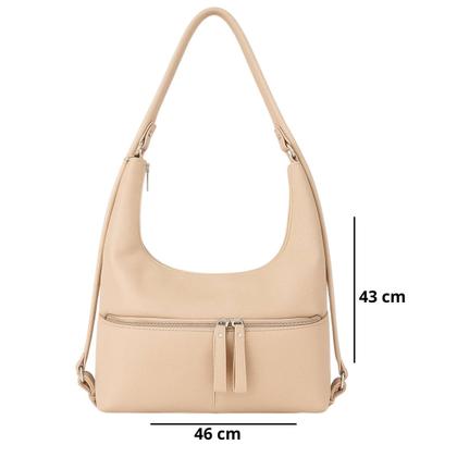 Imagem de Bolsa Feminina Ombro Mochila Social Elegante Bag Moda Luxo