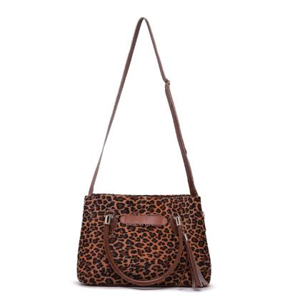 Imagem de Bolsa feminina onça alça transversal