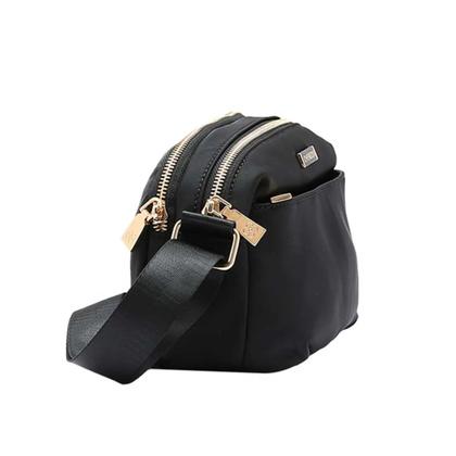 Imagem de Bolsa Feminina Original Twill Nylon Transversal Chenson 84948 Preto
