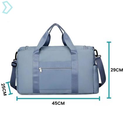 Imagem de Bolsa Feminina Para Academia Esportiva Mala Viagem Mochila Transversal Fitness Treino Dia a Dia