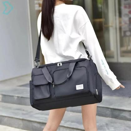 Imagem de Bolsa Feminina Para Academia Esportiva Mala Viagem Mochila Transversal Fitness Treino Dia a Dia