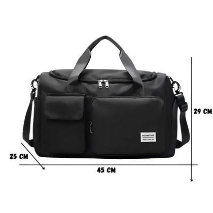 Imagem de Bolsa Feminina Para Academia Esportiva Mala Viagem Mochila Transversal Fitness Treino Dia a Dia