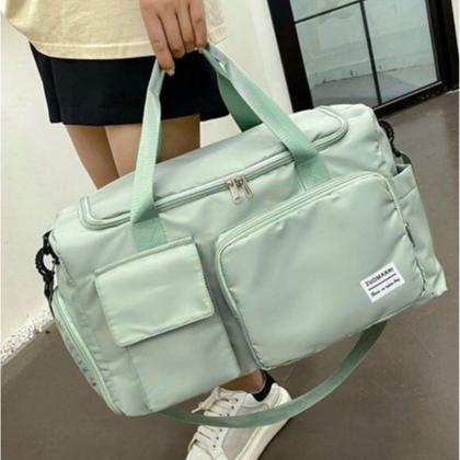 Imagem de Bolsa Feminina Para Academia Esportiva Mala Viagem Mochila Transversal Fitness Treino Dia a Dia