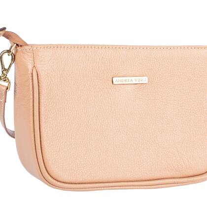 Imagem de Bolsa feminina pequena de couro Iria