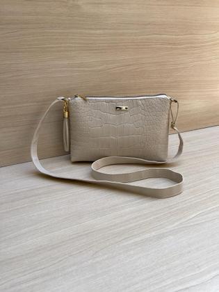 Imagem de Bolsa Feminina Pequena de Lado Alça Transversal Tiracolo Ombro Regulável Envio imediato