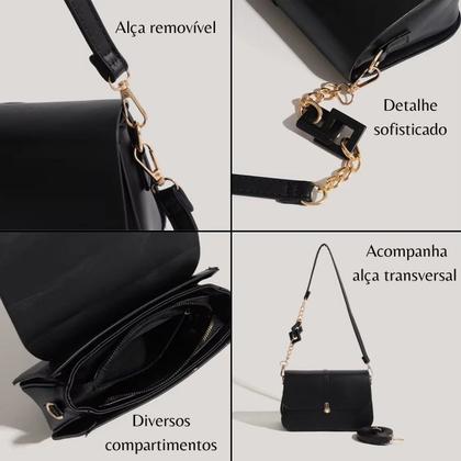 Imagem de Bolsa Feminina Pequena De Ombro Sofisticada Social Festa Top