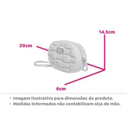 Imagem de Bolsa Feminina Pequena Jill J- Lastic Rosa Antigo Petite Jolie PJ10411