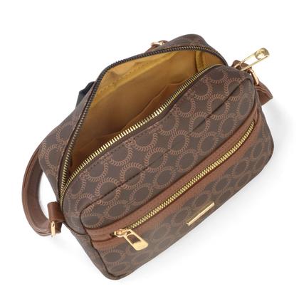 Imagem de Bolsa Feminina Pequena Transversal Monograma Gash