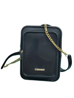 Imagem de Bolsa Feminina Petite Jolie Com Bolso Alça Tiracolo Corrente