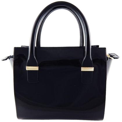 Imagem de Bolsa Feminina Petite Jolie Love Verniz Preto Pj5214