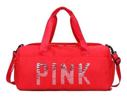 Imagem de Bolsa Feminina Pink Fitness Academia E Mala De Viagem