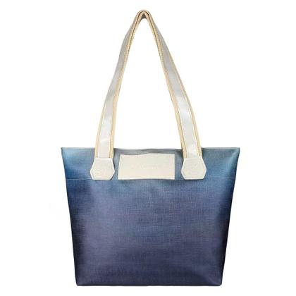 Imagem de Bolsa Feminina Praia Com Relevo 3D Necessaire Azul Magicc BN-239