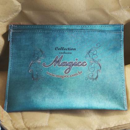 Imagem de Bolsa Feminina Praia Com Relevo 3D Necessaire Tartaruga Magicc BN-243