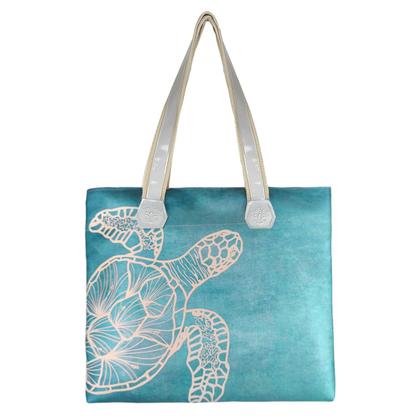 Imagem de Bolsa Feminina Praia Com Relevo 3D Necessaire Tartaruga Magicc BN-243