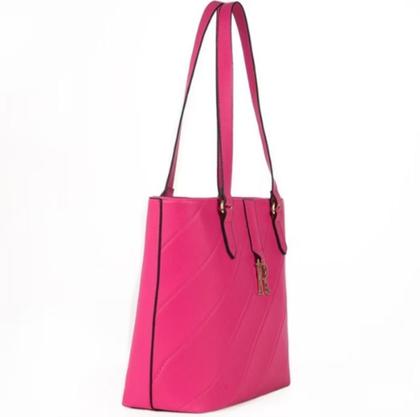 Imagem de Bolsa feminina Rafitthy original rosa pink com alça de ombro