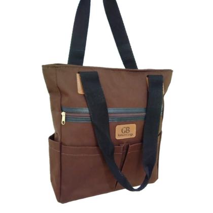 Imagem de Bolsa Feminina tote sacola Pano Tecido Oxford Alça Ombro lateral e mão Grande espaçosa reforçada moda casua trabalho faculdade di dia passeio etc