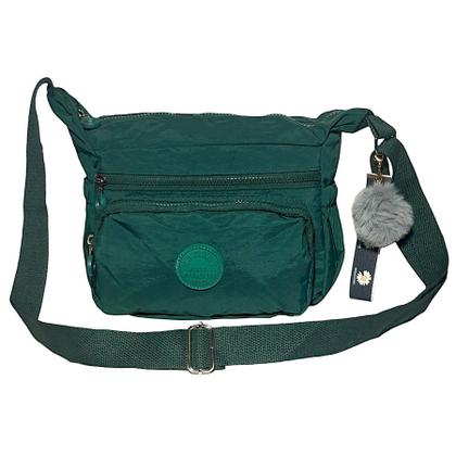 Imagem de Bolsa Feminina Transversal C/ Chaveiro Pompom - Chalex