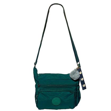 Imagem de Bolsa Feminina Transversal C/ Chaveiro Pompom - Chalex