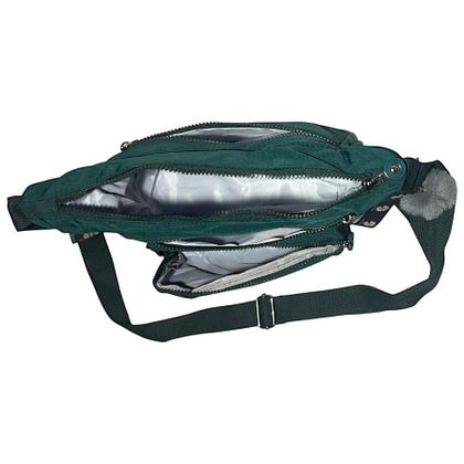 Imagem de Bolsa Feminina Transversal C/ Chaveiro Pompom - Chalex