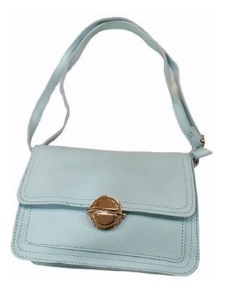 Imagem de Bolsa Feminina Transversal Crossbody Passeio Pequena Couro