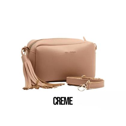 Imagem de Bolsa Feminina transversal design liso com alça de ombro