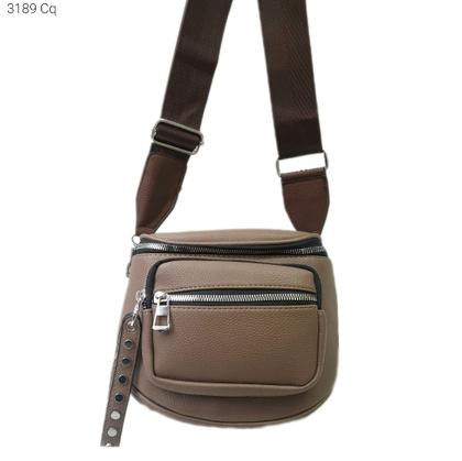 Imagem de Bolsa Feminina Transversal estilo Pochete com Divisões 3189