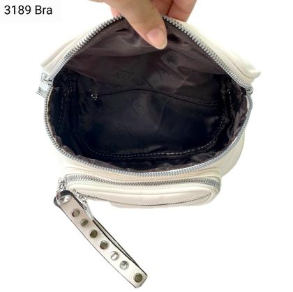Imagem de Bolsa Feminina Transversal estilo Pochete com Divisões 3189