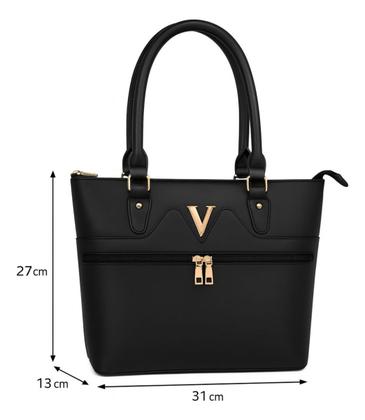 Imagem de Bolsa Feminina Transversal Grande De Couro Pu Trabalho Linda