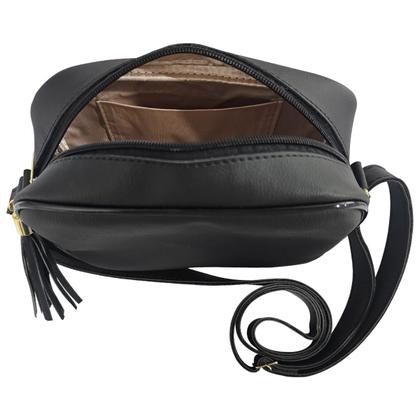 Imagem de Bolsa Feminina Transversal Kit 2 peças Alça Ajustável