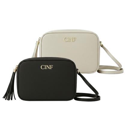 Imagem de Bolsa Feminina Transversal Kit 2 peças Alça Ajustável