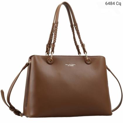 Imagem de Bolsa Feminina Transversal / Mão Golden Fênix com Divisões 6484